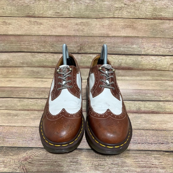 Dr. Martens Brown Leather Shannon Heeled Oxford’s - Picture 5 of 9